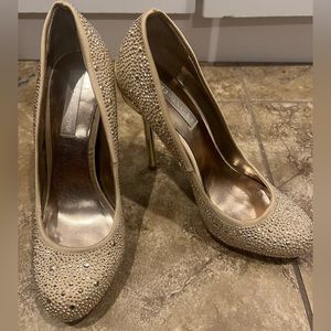 BCBG Max Azria- embellished heels